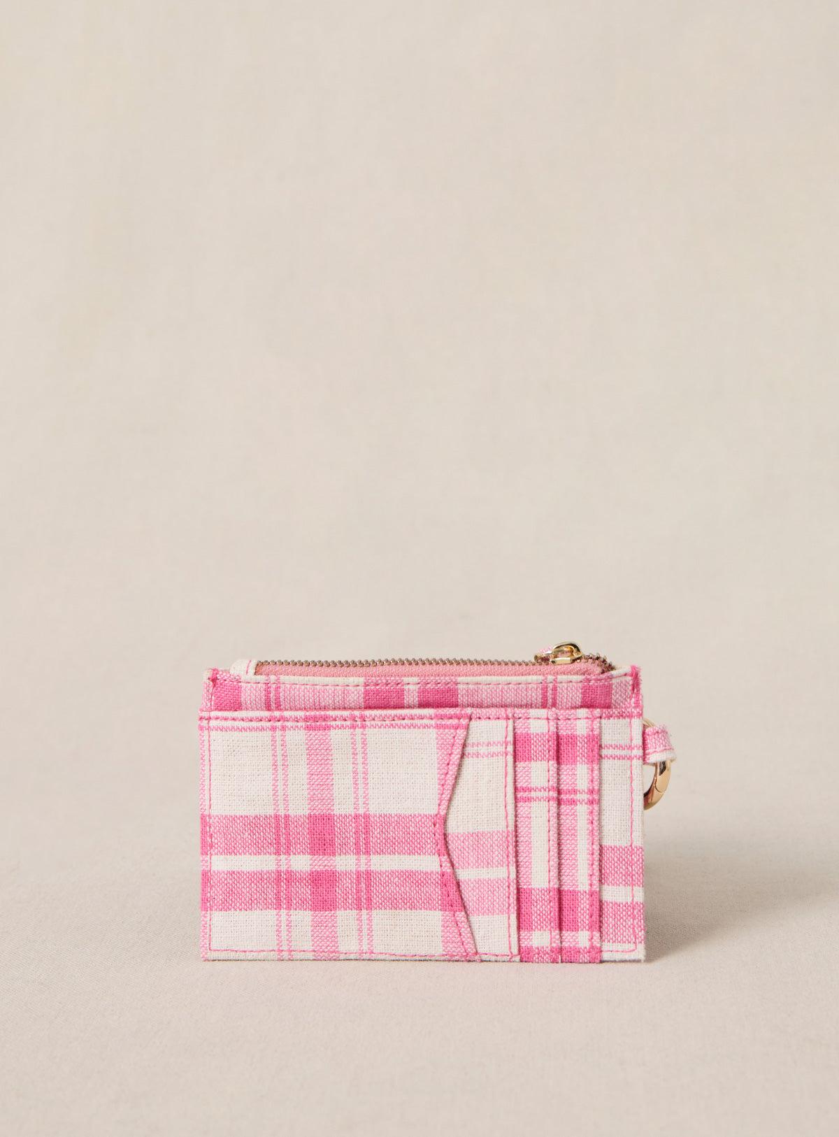 Porte Cartes Elmo Textile - Bardot Rose