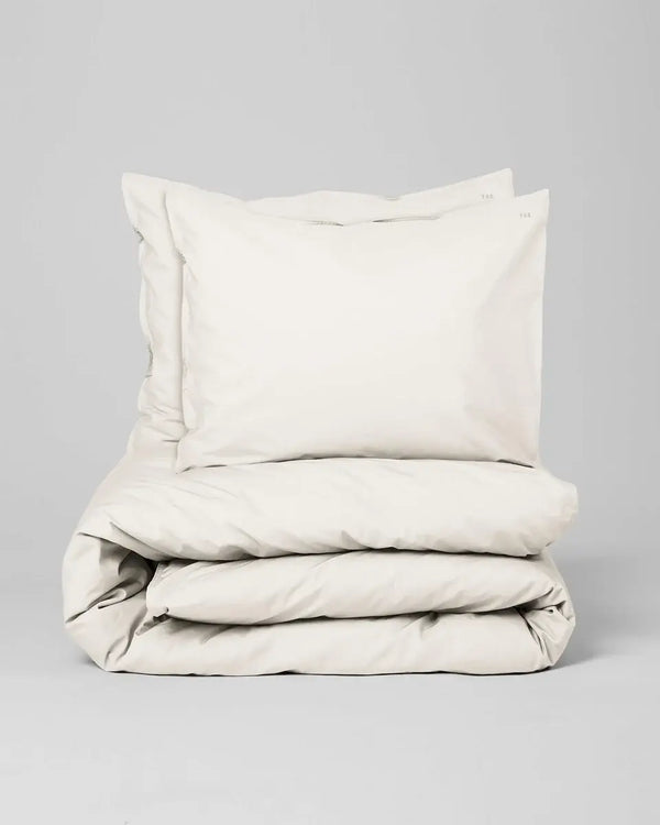 Ensemble Complet En Percale De Coton - Ecru