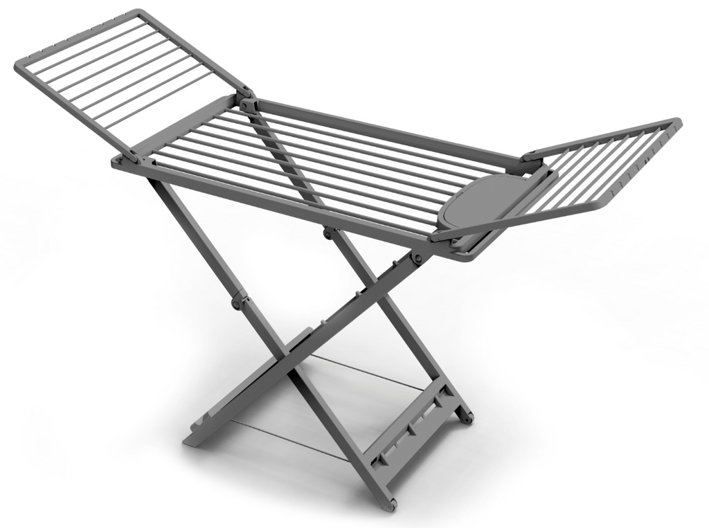 Étendoir À Linge Pliable Myra - 21M - Gris