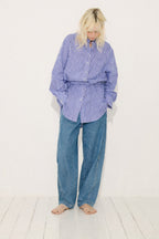 Chemise Philae - Rayure Bleue