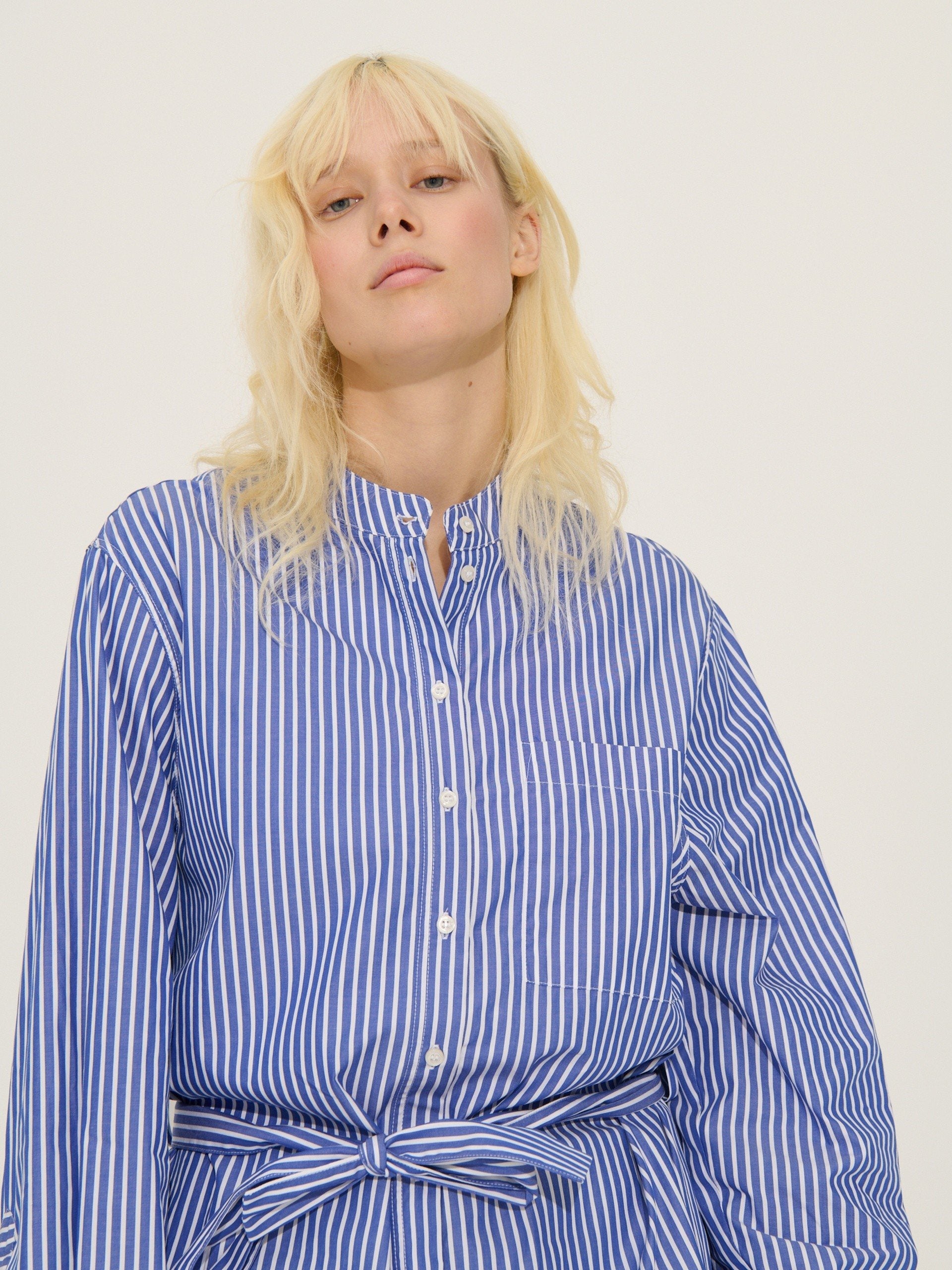 Chemise Philae - Rayure Bleue