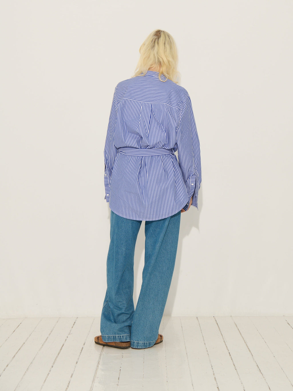 Chemise Philae - Rayure Bleue