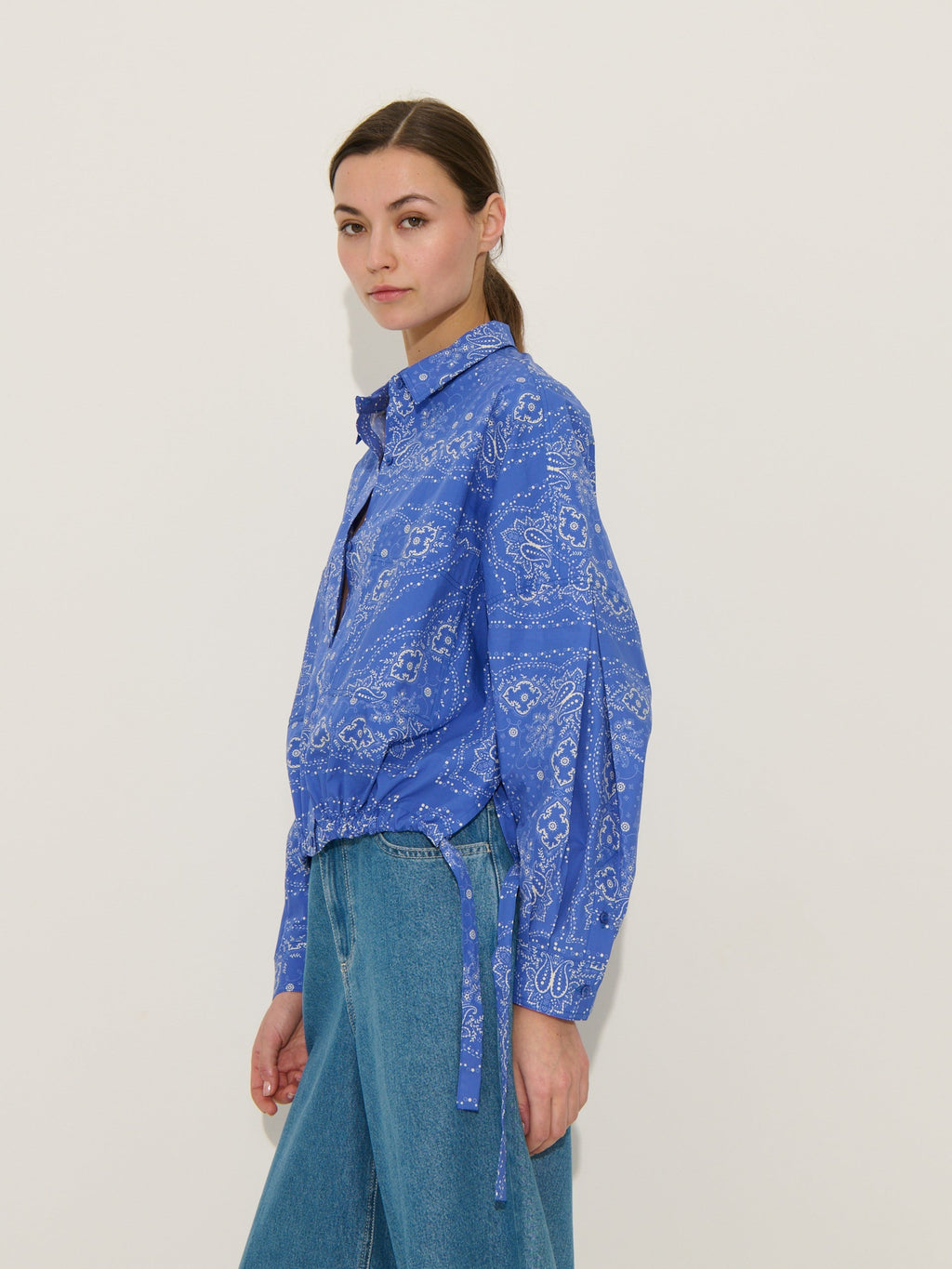 Chemise Paige - Bleu