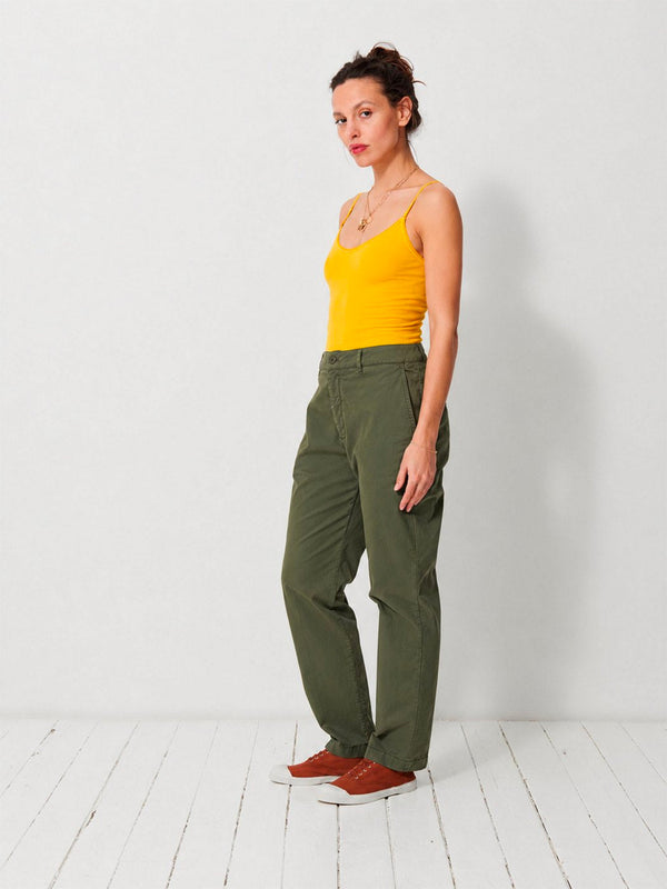 Pantalon Begonia - Kaki