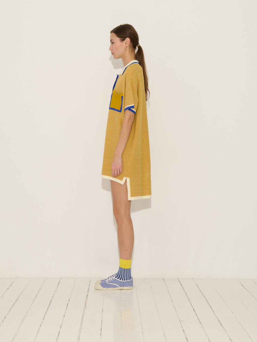 Robe Peterson - Ivoire-Caramel