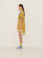 Robe Peterson - Ivoire-Caramel