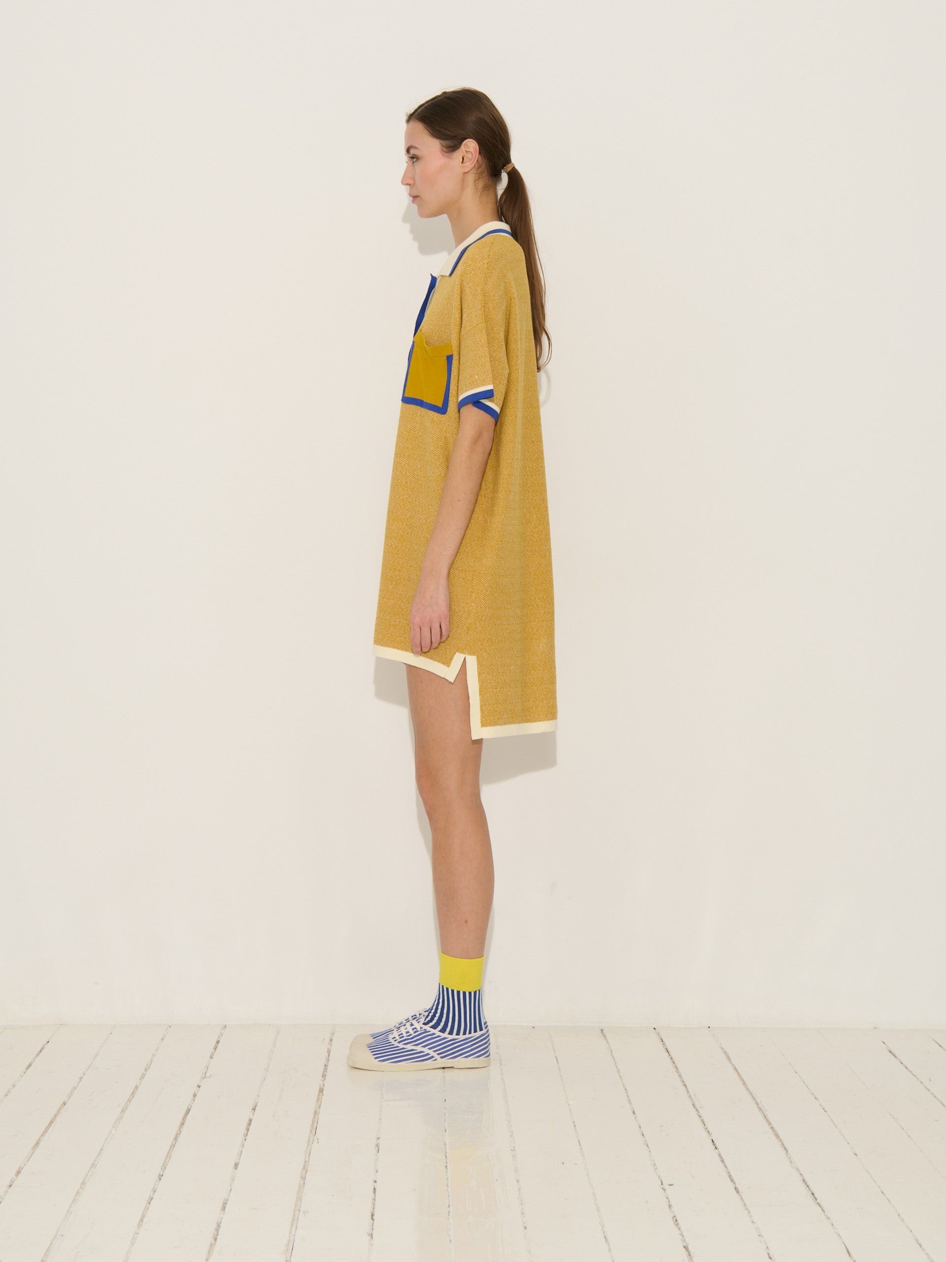Robe Peterson - Ivoire-Caramel