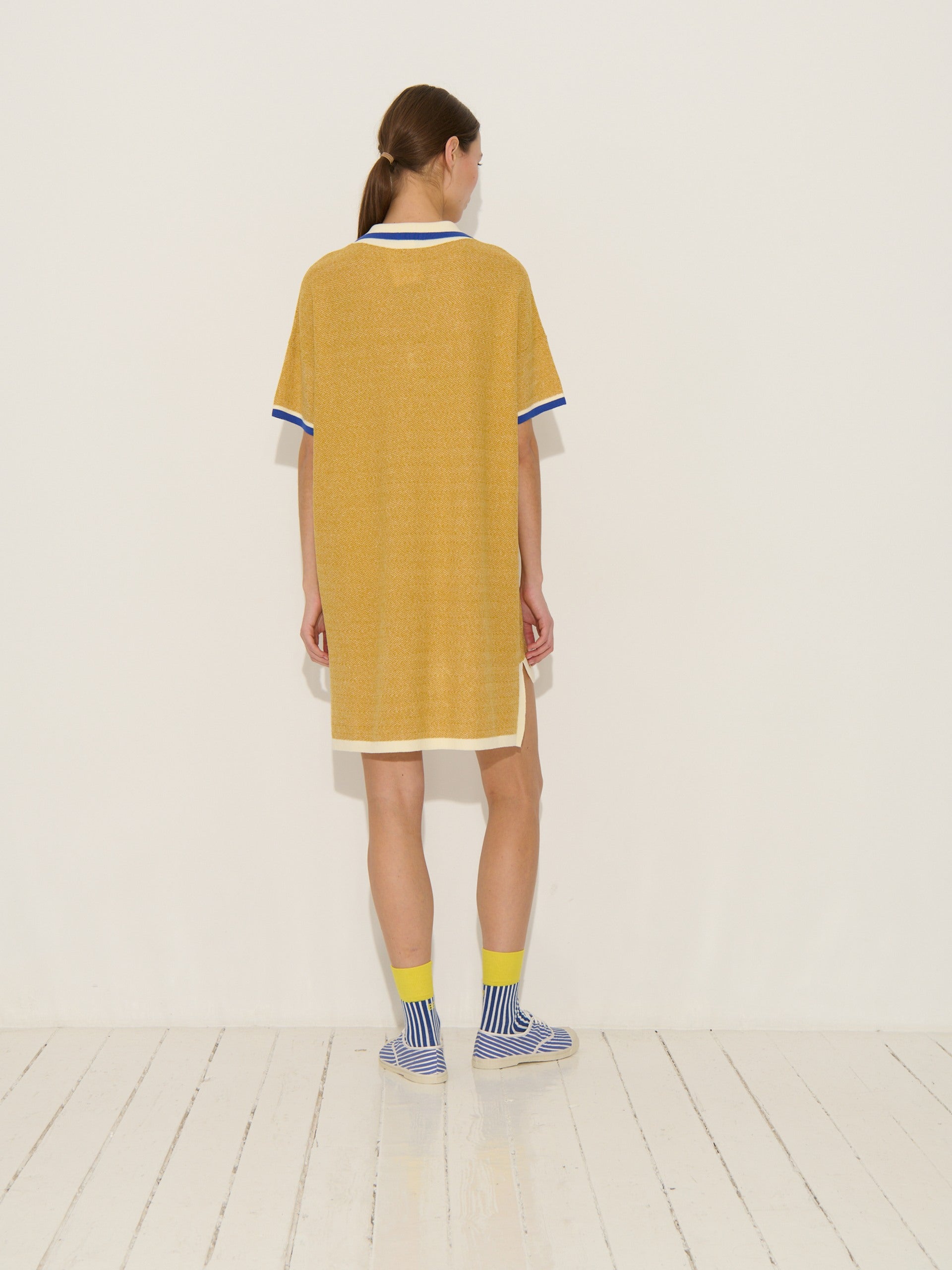 Robe Peterson - Ivoire-Caramel