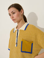 Robe Peterson - Ivoire-Caramel