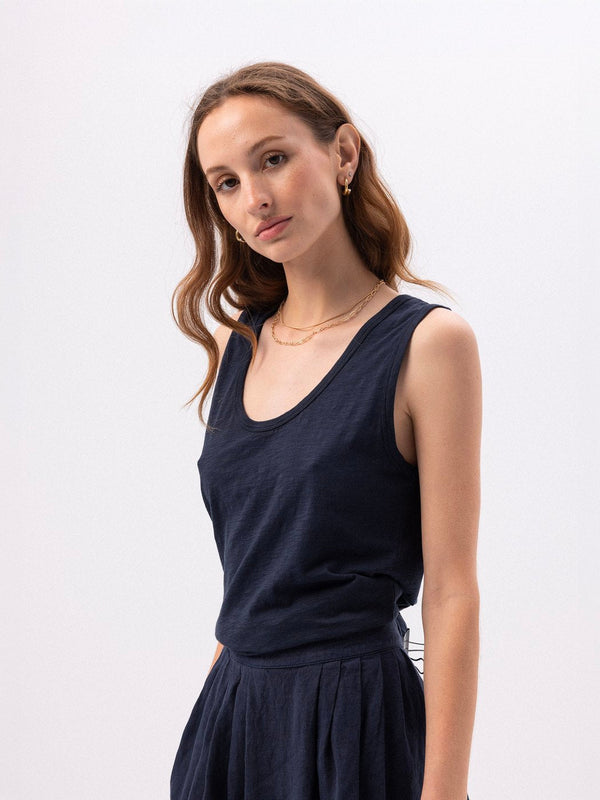 T-Shirt Noor - Bleu Nuit