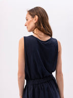 T-Shirt Noor - Bleu Nuit