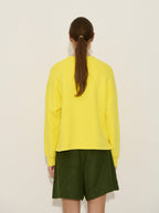 Sweat Paz - Jaune