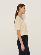 Pull Perla - Ivoire-Beige