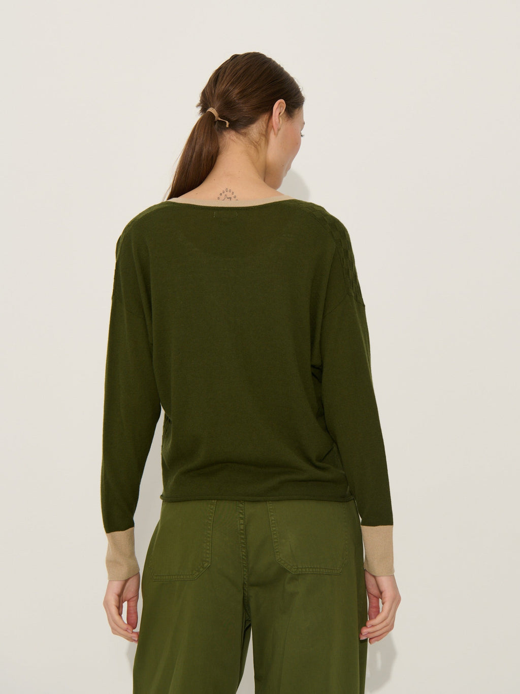 Pull Patrice - Kaki