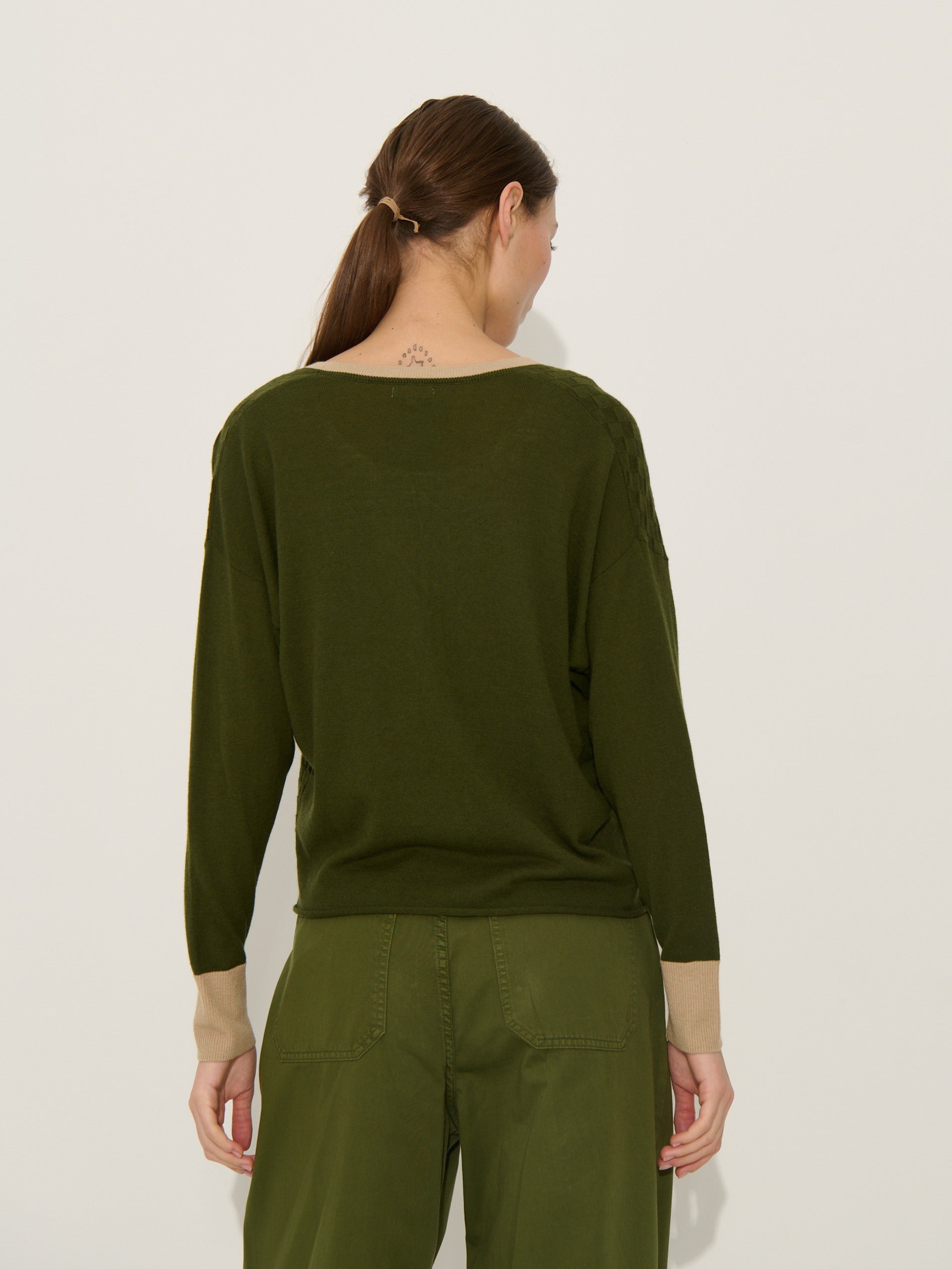 Pull Patrice - Kaki