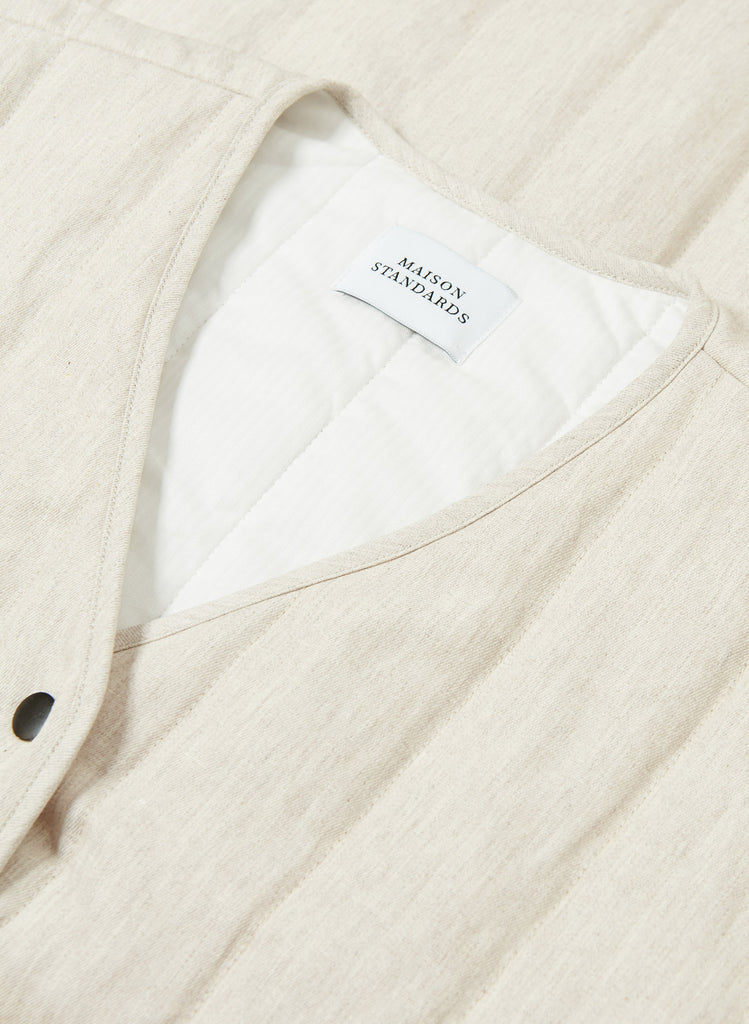 Maison Standards - Veste Sans Manche Carlotta - écru - Femme