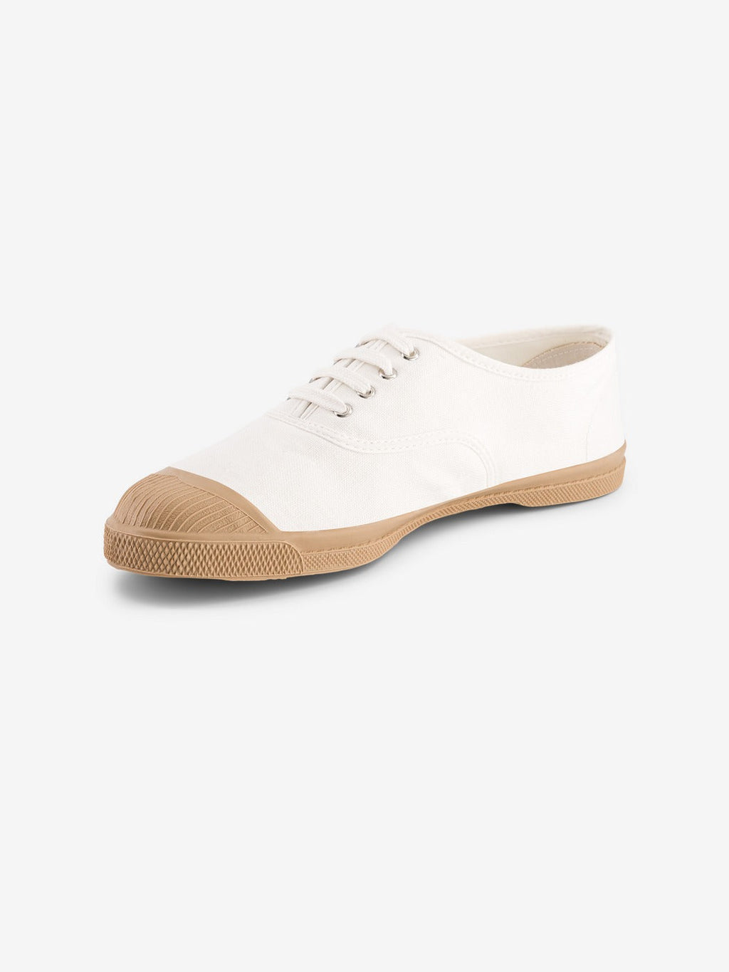 Tennis Lacets Colorsole Femme - Blanc