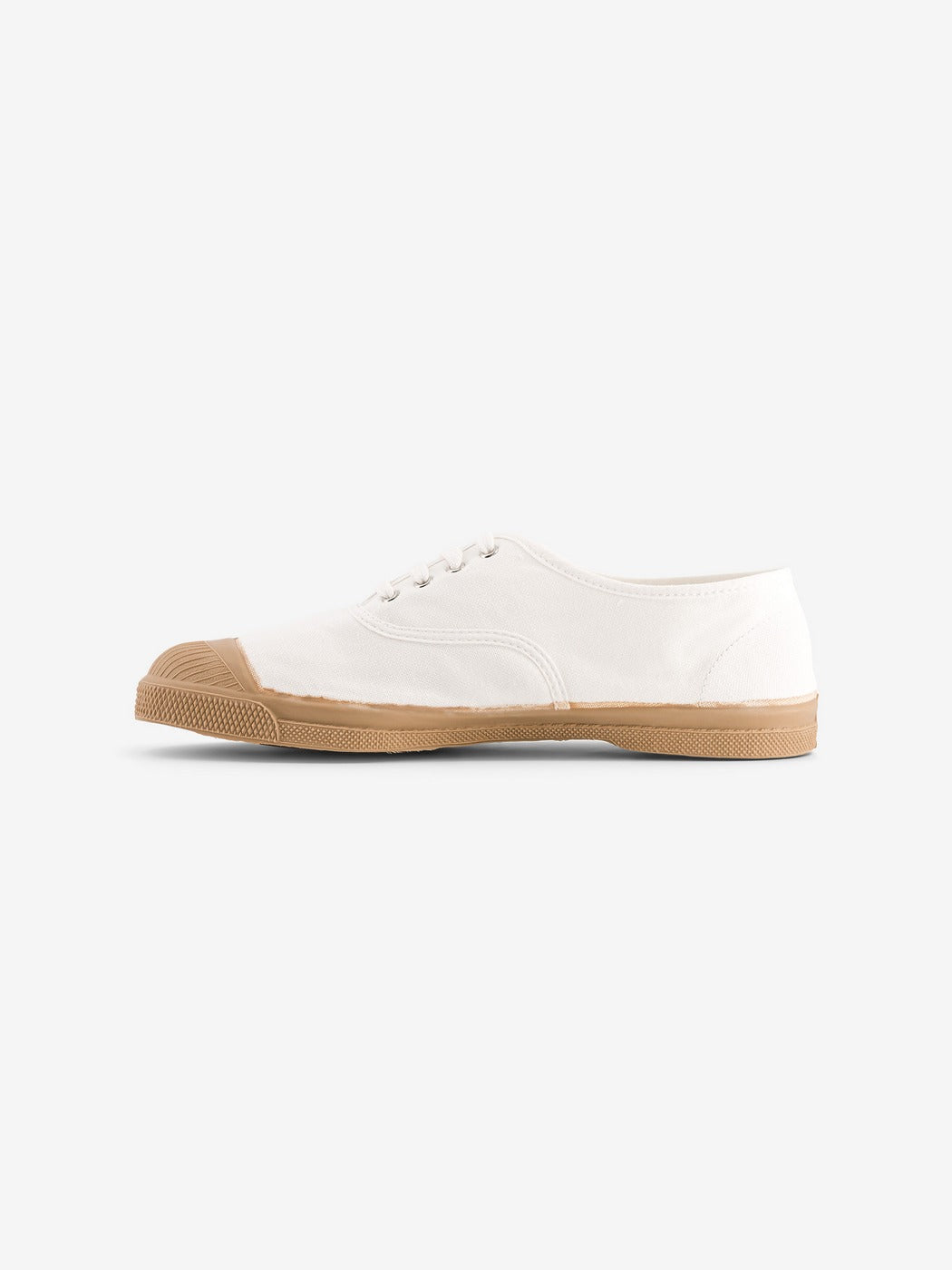 Tennis Lacets Colorsole Femme - Blanc