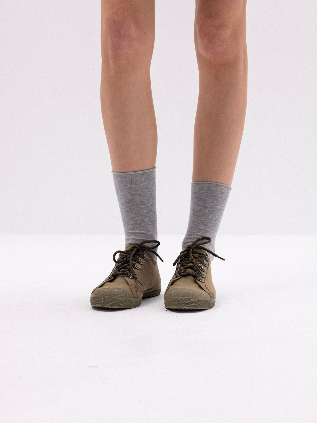 Tennis Lacets Livy Color Treck Femme - Kaki