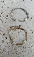 Bracelet Dangling Pearl