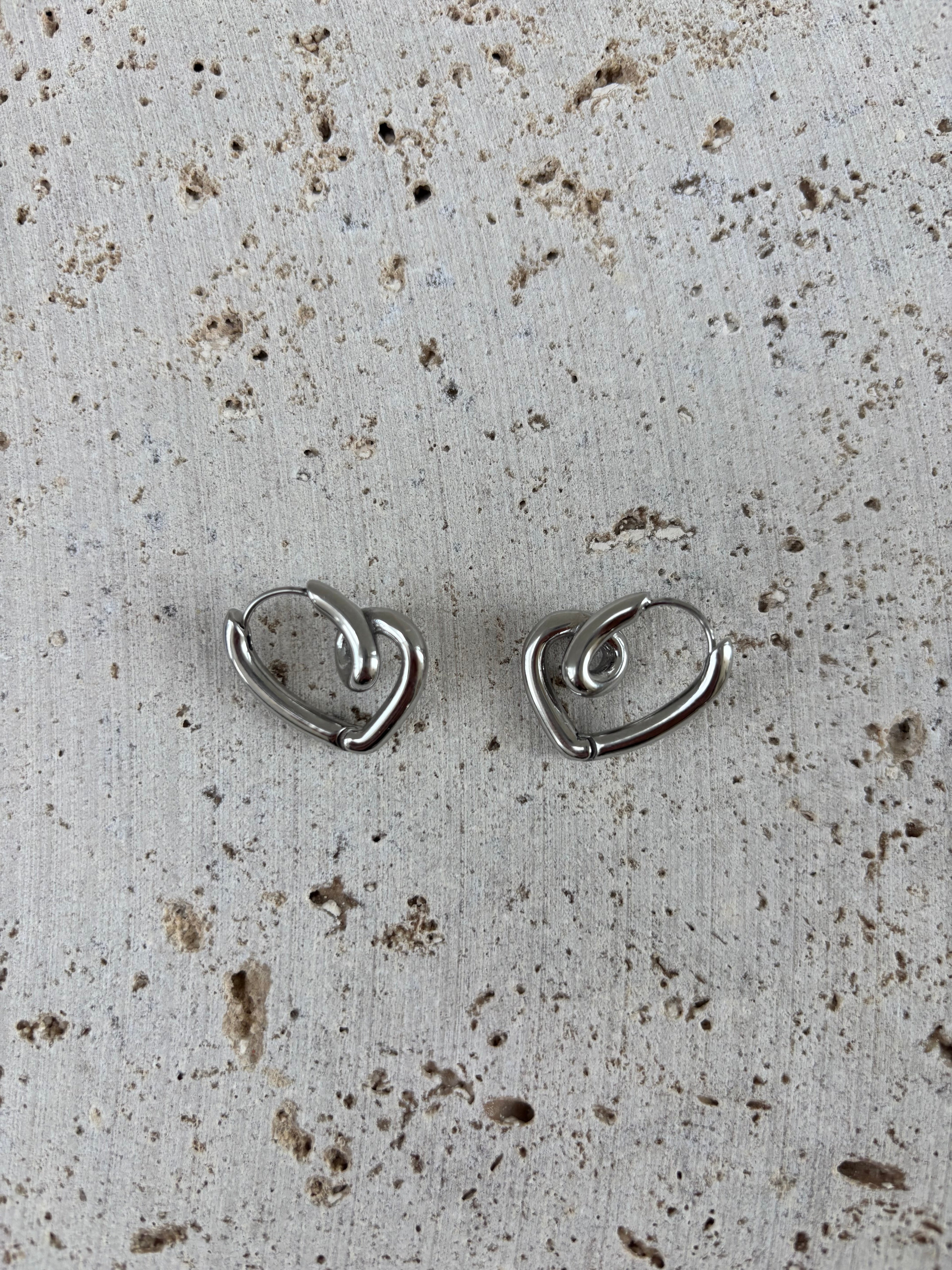 Boucles D'Oreilles Enroll Heart