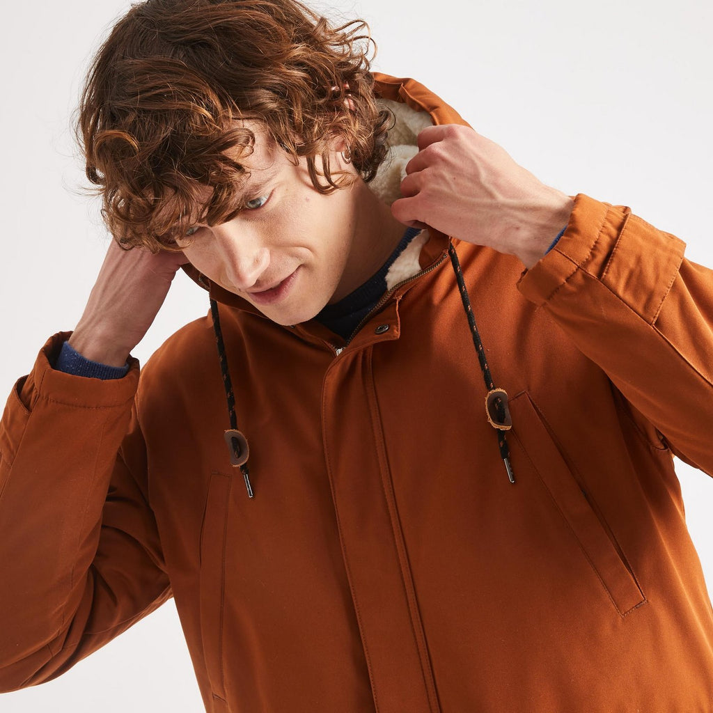 Vernon Parka Syn Wov - Homme