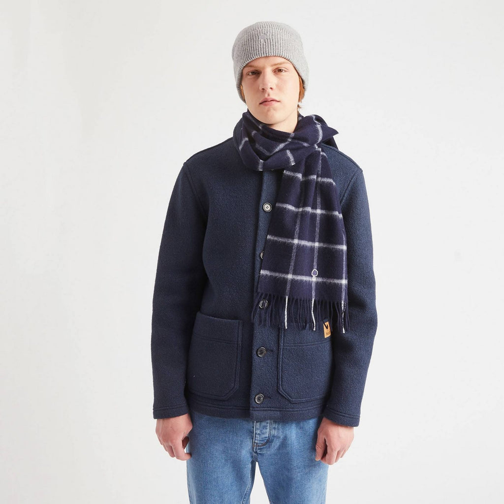 Veste Lorge  Wool - Bleu Foncé - Homme