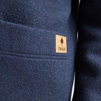 Veste Lorge  Wool - Bleu Foncé - Homme