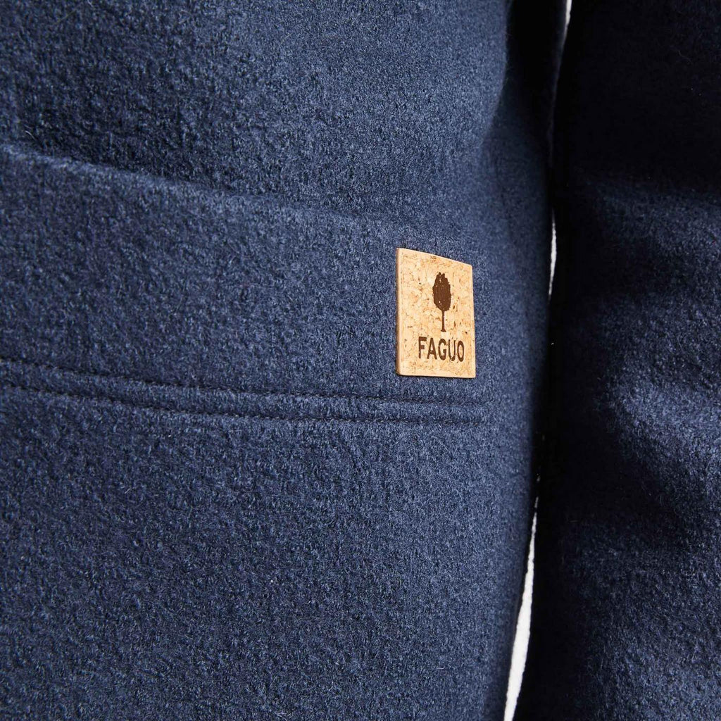 Veste Lorge  Wool - Bleu Foncé - Homme