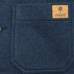 Veste Lorge  Wool - Bleu Foncé - Homme