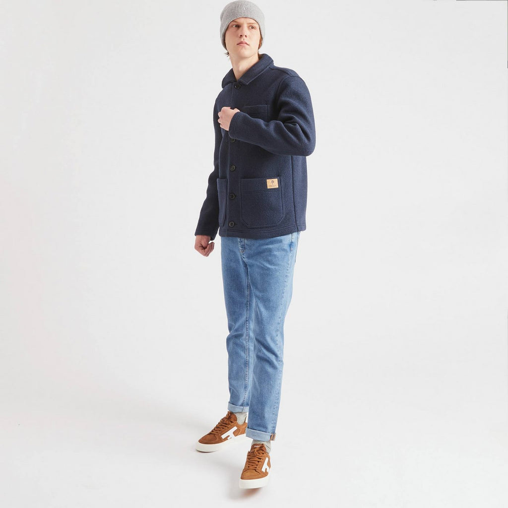Veste Lorge  Wool - Bleu Foncé - Homme