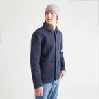 Veste Lorge  Wool - Bleu Foncé - Homme