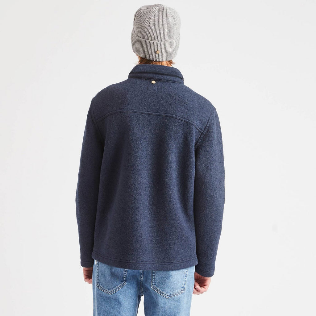 Veste Lorge  Wool - Bleu Foncé - Homme