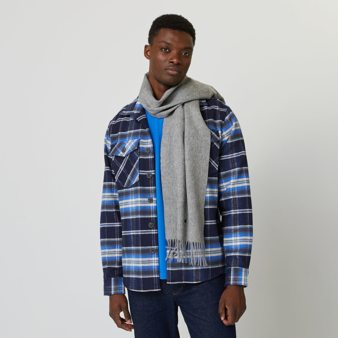 Écharpe Grise Scarf - Homme