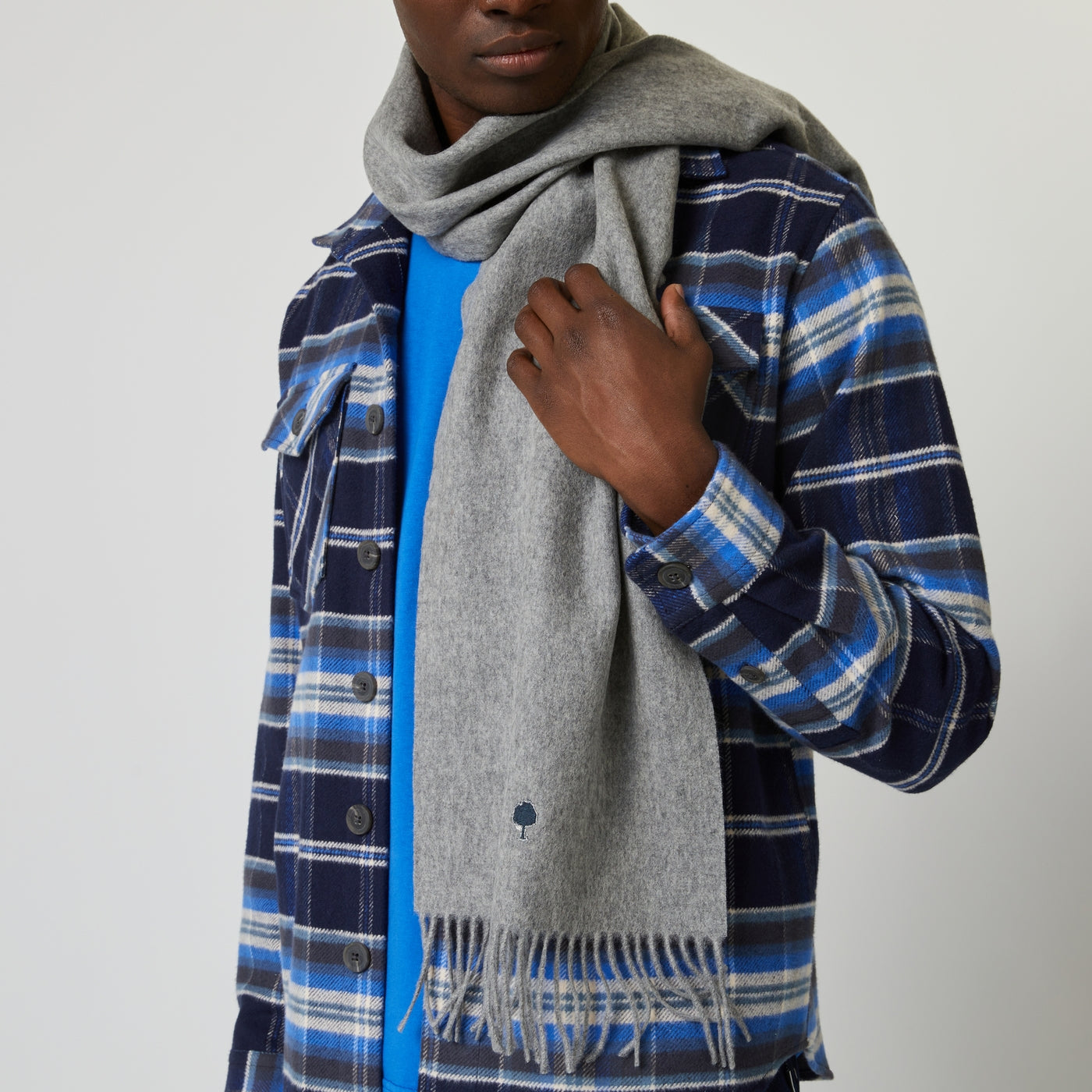 Écharpe Grise Scarf - Homme