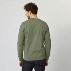 Sweat Col Rond Kaki Donon - Homme