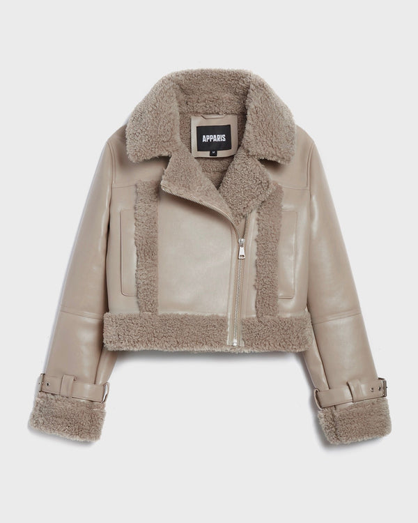 Manteau Jay Taupe