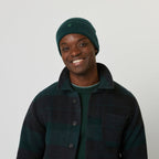 Dark Green Beanny Beany - Homme