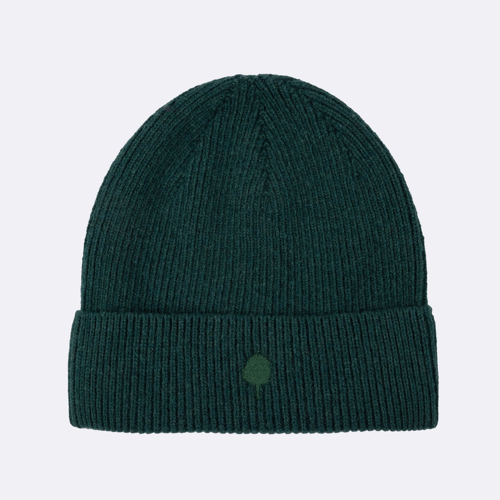 Dark Green Beanny Beany - Homme