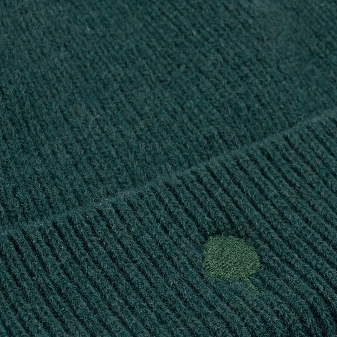 Dark Green Beanny Beany - Homme