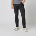 Jean Gris Foncé Denim Slim - Homme
