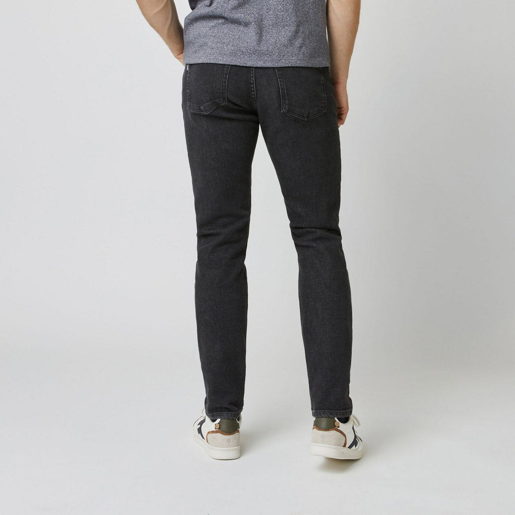 Jean Gris Foncé Denim Slim - Homme