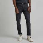 Jean Gris Foncé Denim Slim - Homme