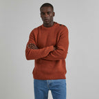 Pull Lucio  Wool - Vieux Rouge - Homme