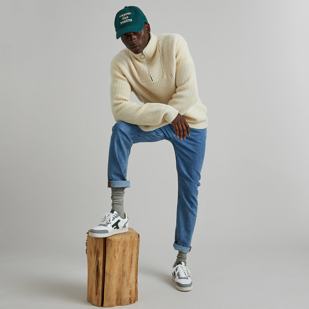 Pull Ardenne  Wool - Ecru - Homme