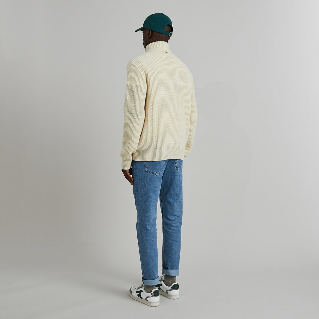 Pull Ardenne  Wool - Ecru - Homme