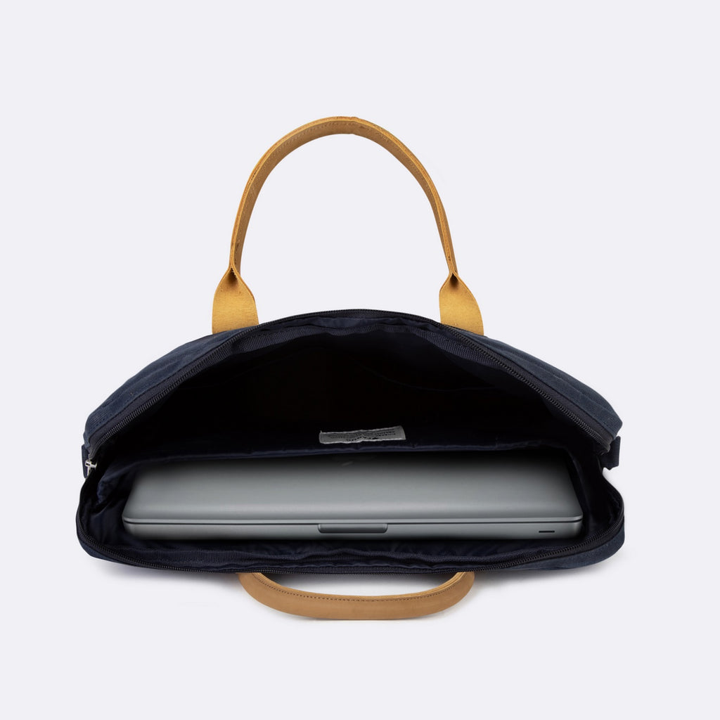 Sac D'Ordinateur Laptop - Bleu Marine - Mixte