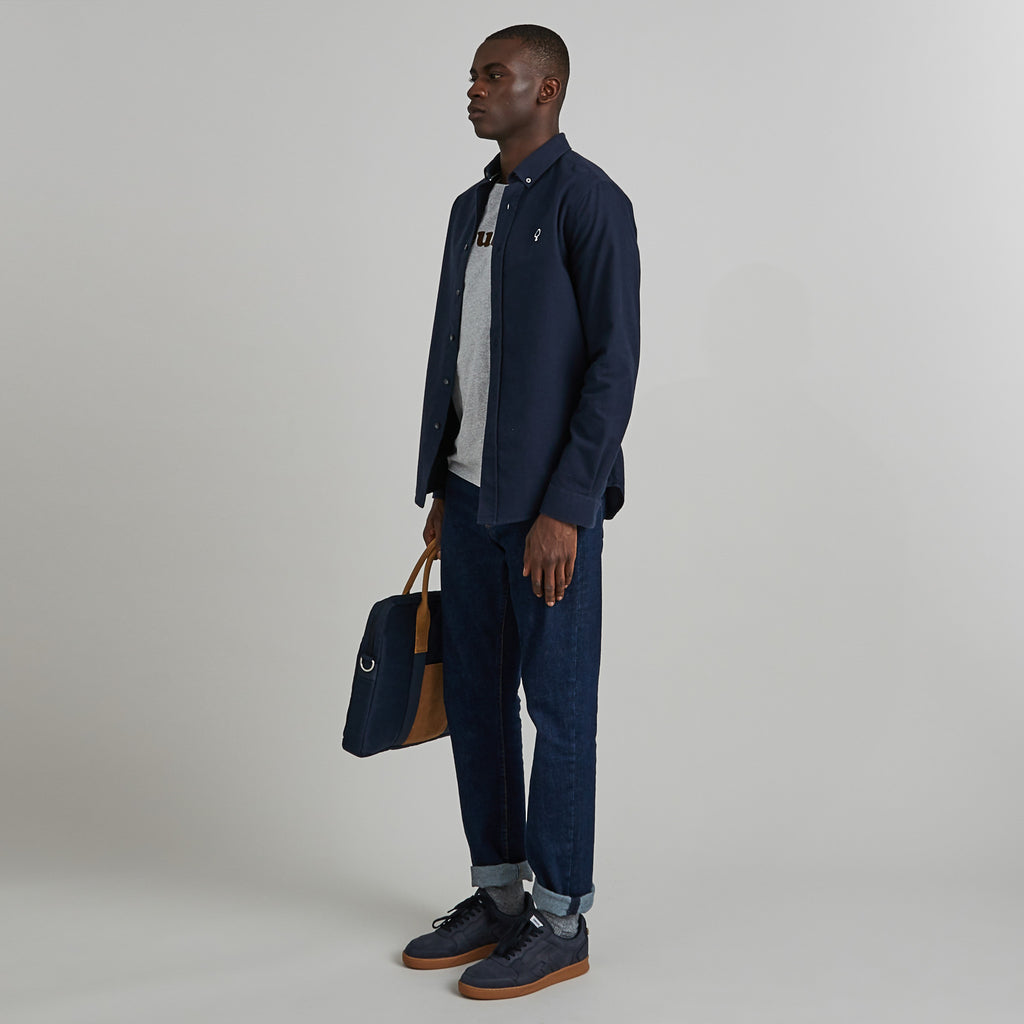 Sac D'Ordinateur Laptop - Bleu Marine - Mixte