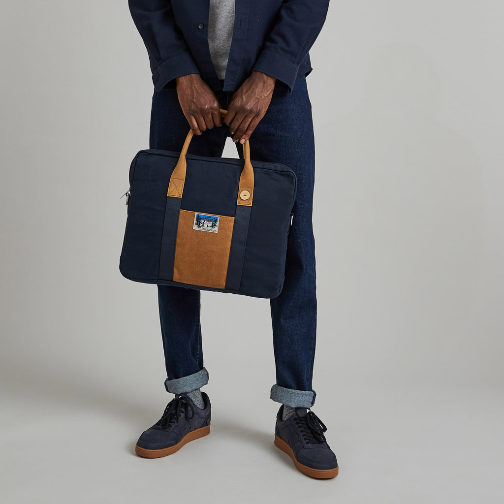 Sac D'Ordinateur Laptop - Bleu Marine - Mixte
