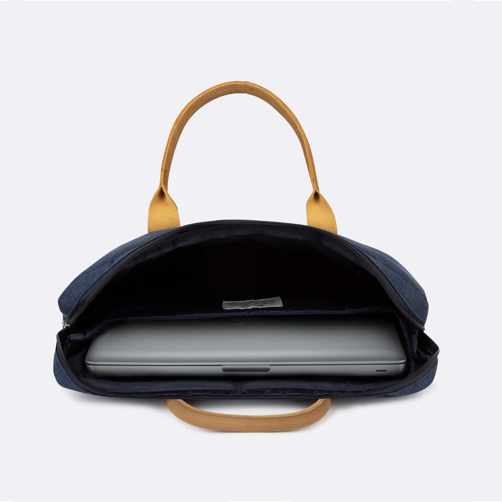 Sac D'Ordinateur Laptop - Bleu Marine - Mixte